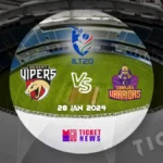 Desert Vipers Vs Sharjah Warriors Tickets