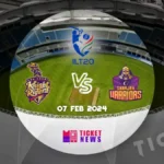 Knight Riders Vs Sharjah Warriors Tickets