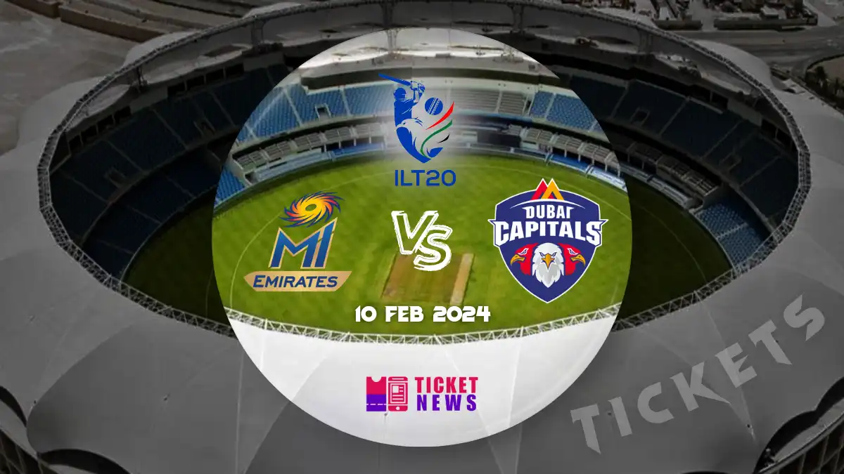 Mi Emirates Vs Dubai Capitals Tickets