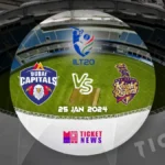 Dubai Capitals Vs Abu Dhabi Knight Riders Tickets