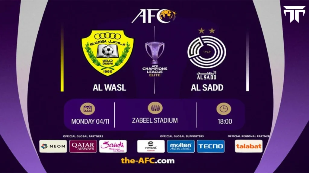 Al Wasl FC vs Al Sadd SC