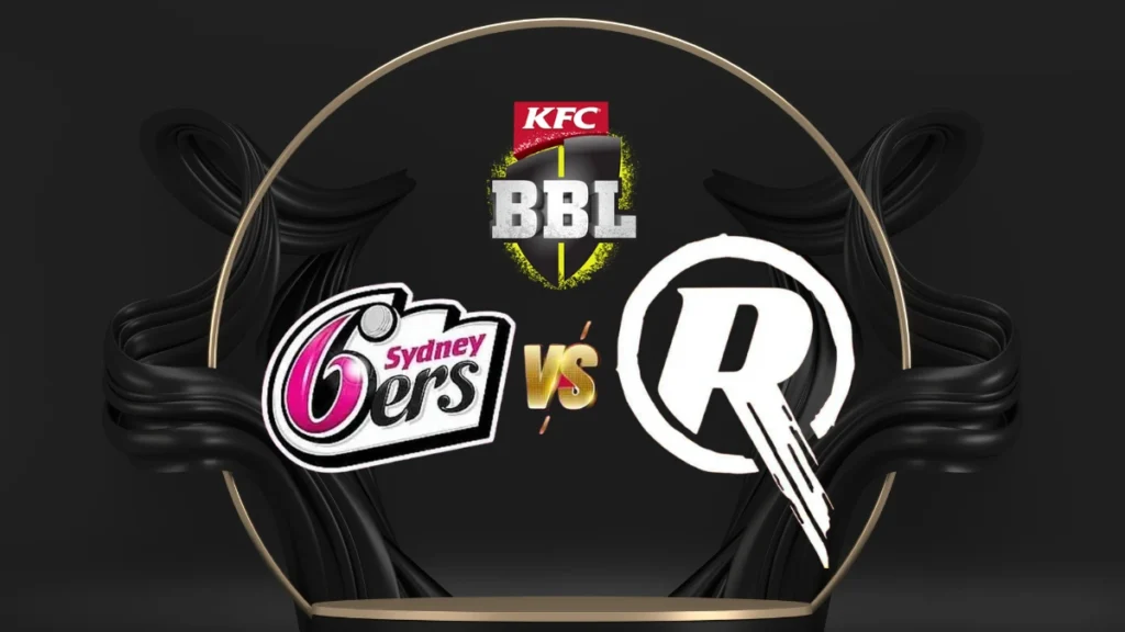The Sydney Sixers will face the Melbourne Renegades in the second match of the Big Bash League 2024-25 (BBL 14).