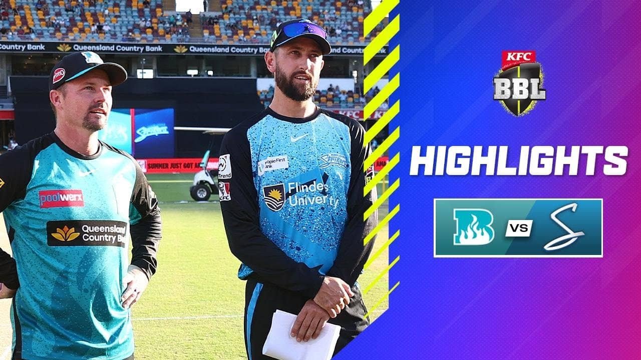 Brisbane Heat v Adelaide Strikers Match Highlights BBL14 2024-25