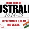 India vs Australia Playing XI 4th Test 26th Dec 2024