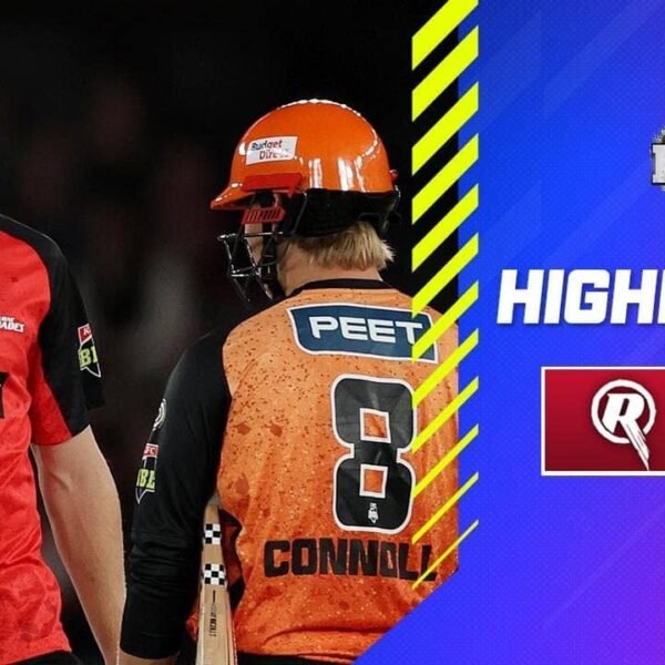 Melbourne Renegades vs Perth Scorchers, 10th Match Highlights