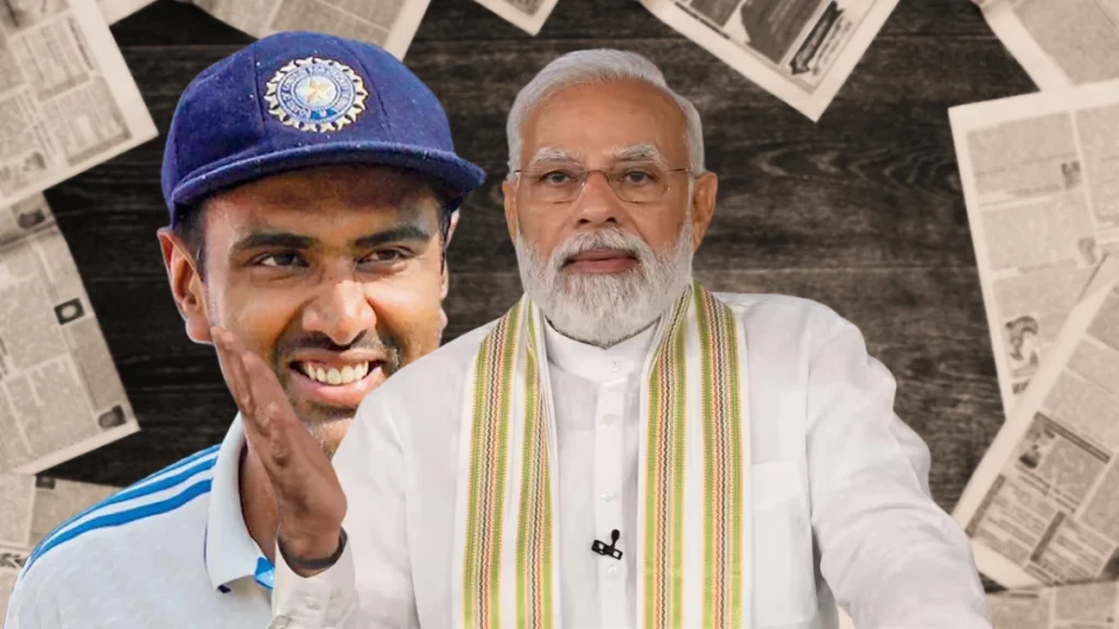 PM Narendra Modis tribute for R Ashwin