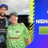 Thunder vs striker Match Highlights BBL