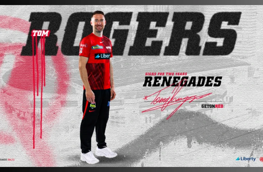 Tom Rogers BBL 14 Player