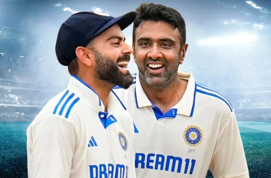 Virat Kohli and Ravichandran Ashwin