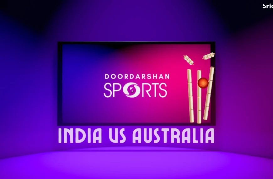 Where to Watch Indian National Cricket Team vs Australia mens Cricket Team Live - DD Sports