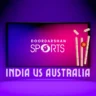 Where to Watch Indian National Cricket Team vs Australia mens Cricket Team Live - DD Sports
