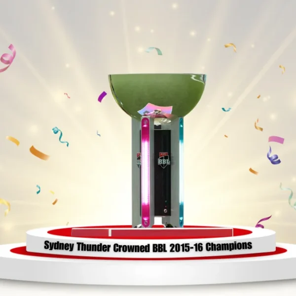 Sydney Thunder Crowned BBL 2015-16 Champions