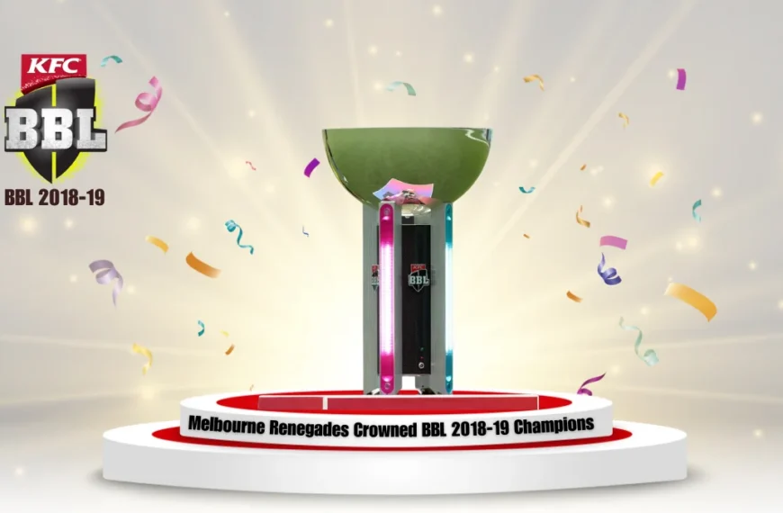 Melbourne Renegades Crowned BBL 2018-19 Champions
