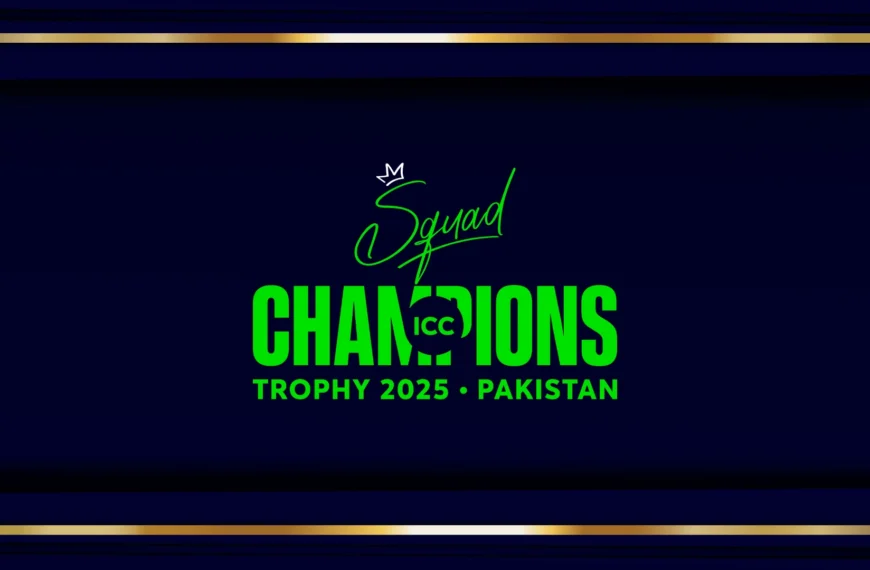 All 8 teams have officially announced their squads for the ICC Champions Trophy 2025