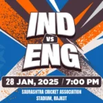 IND vs ENG 3rd T20I Rajkot Tickets on District App by Zomato