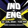 India vs England 1st T20I Kolkata Tickets