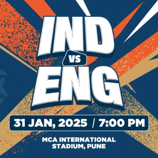 India vs England 4th T20I Pune Tickets