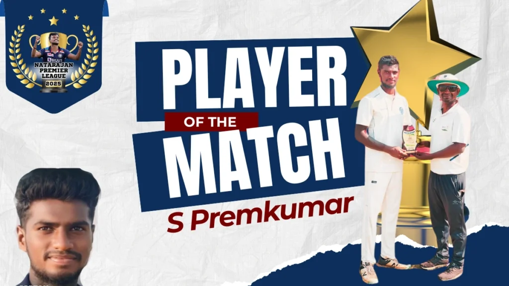 SPARK SMASHER X1 TRICHY vs NATARAJAN CRICKET ACADEMY U25