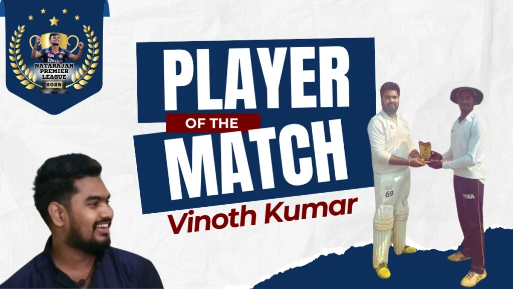 Natarajan Premier League 2025 Match 3: SPARK SMASHER X1 TRICHY Triumphs Over JACKS CRICKET ACADEMY CHENNAI