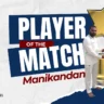 Natarajan Premier League 2025 POTM 5 - Manikandan