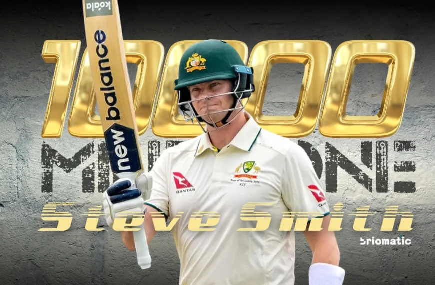 Steve Smith's Remarkable Journey to 10,000 Test Runs