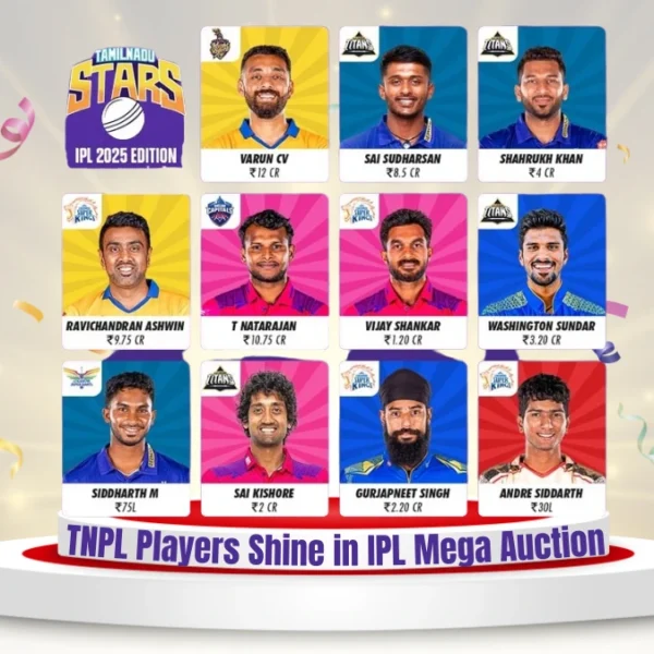 TNPL Players Shine in IPL 2025
