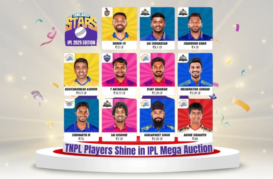 TNPL Players Shine in IPL 2025