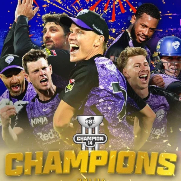 Hobart Hurricanes are the BBL 2024-25 Champions