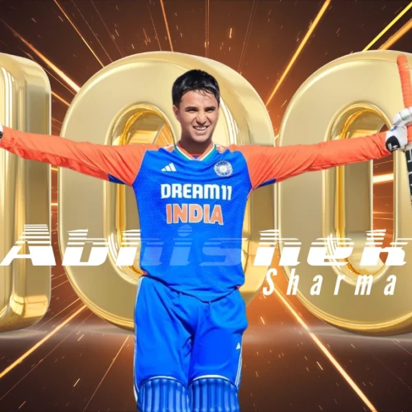 Abhishek Sharma's 37-Ball Century