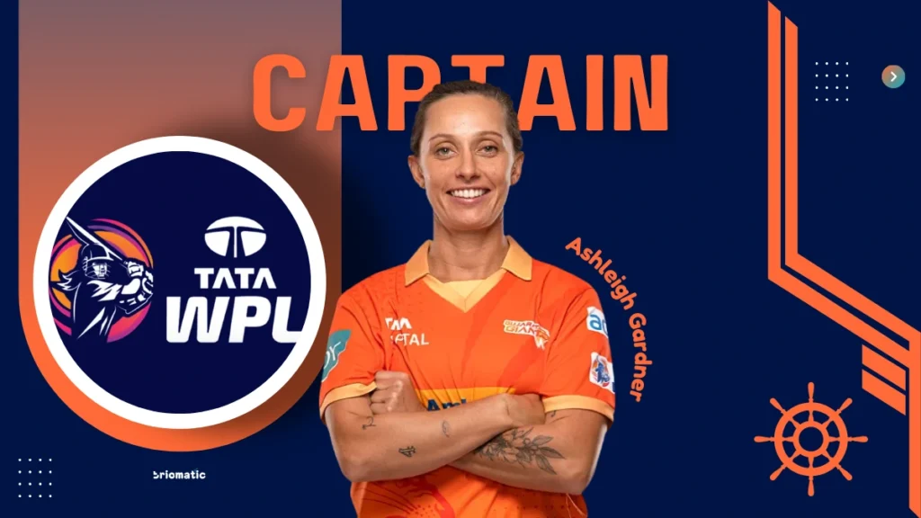 WPL 2025: Ashleigh Gardner Appointed Captain of Gujarat Giants