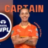 WPL 2025: Ashleigh Gardner Appointed Captain of Gujarat Giants