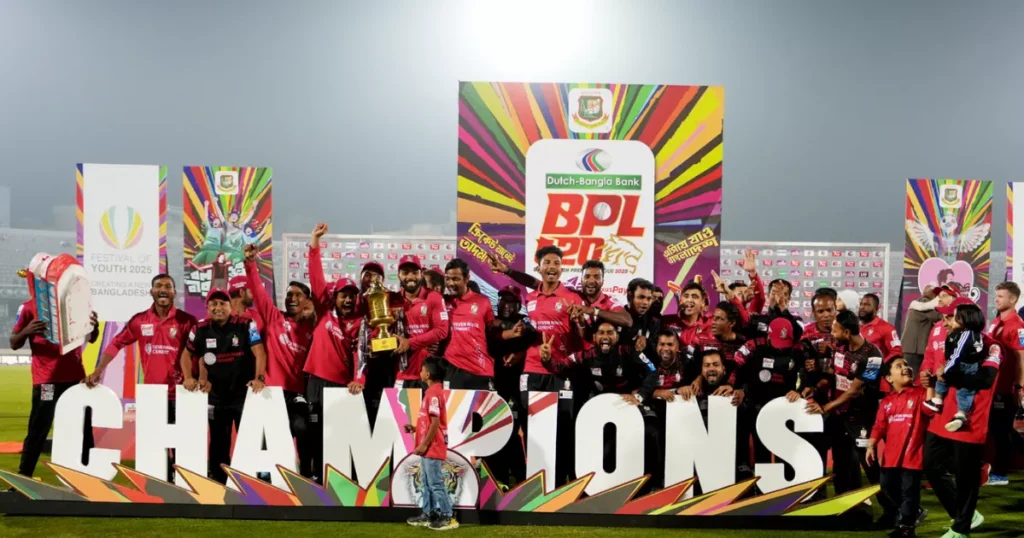 Fortune Barishal clinched the BPL 2025 title in a thrilling final!