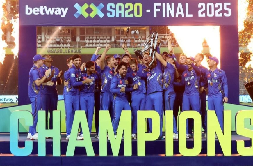 MI Cape Town have been crowned the new champions of the SA20